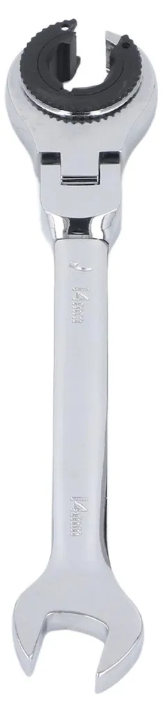 Clé 14 mm anti-dérapage pour écrous de freins et flexibles carburant
