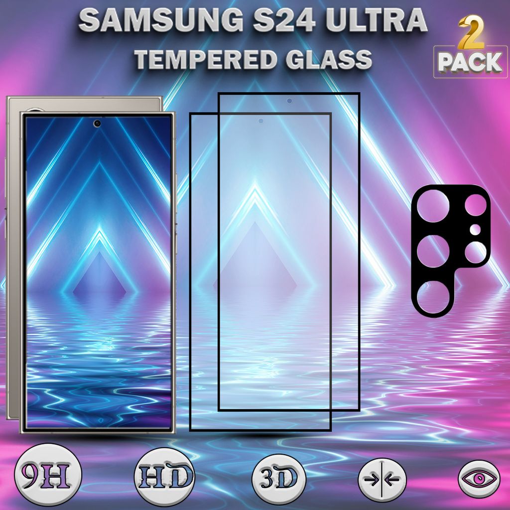 2 balení ochranného krytu obrazovky SAMSUNG S24 ULTRA a 1 Obrázek produktu 