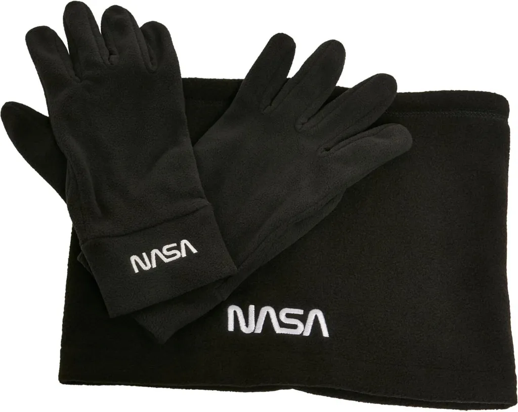 Set Regalo Invernale NASA Mister Tee MT2031 - Scaldacollo e Guanti