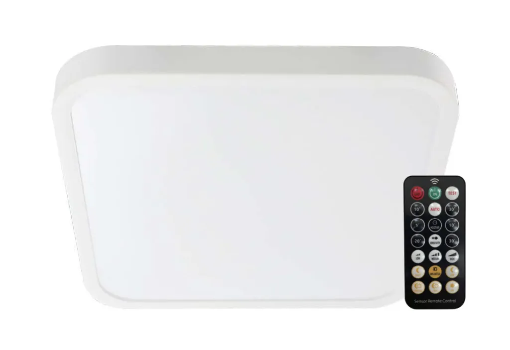 Apparecchio LED Solution Quadrato 18W: Illuminazione Minimal IP44