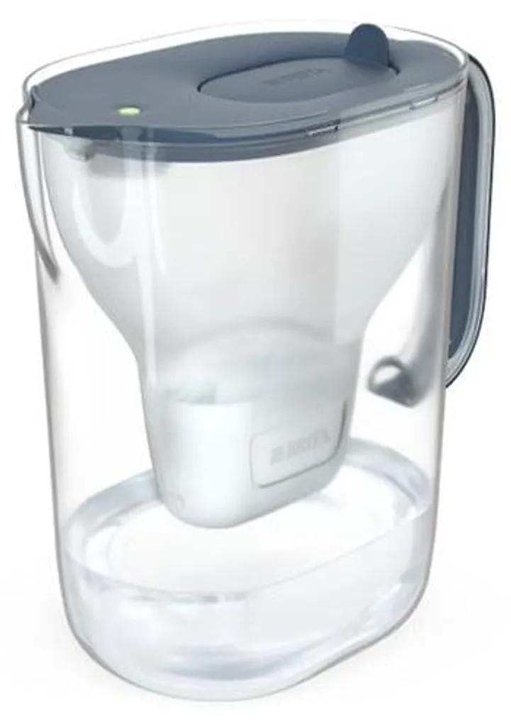 Carafe filtrante à eau BRITA Style XL de 3,6L coloris Bleu Pierre