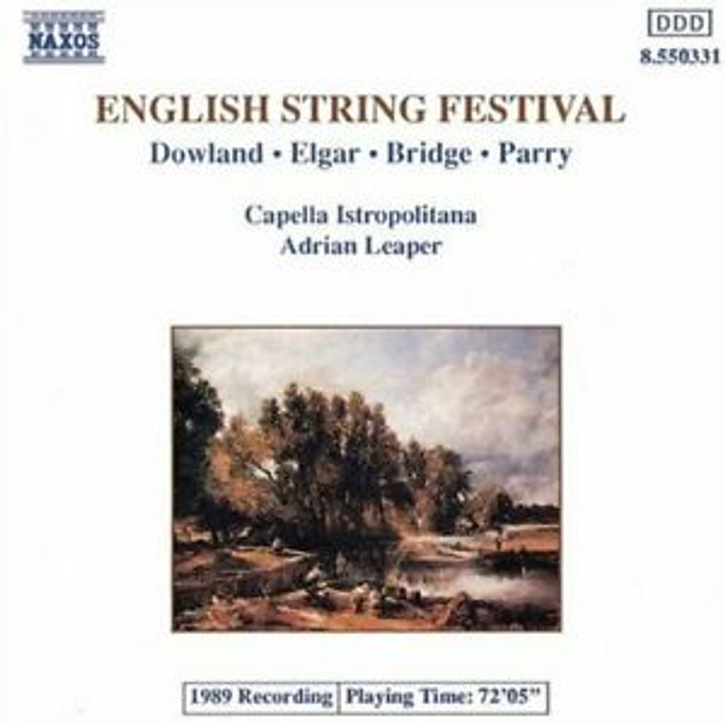 English String Festival (Leaper, Capella Istropolitana) CD