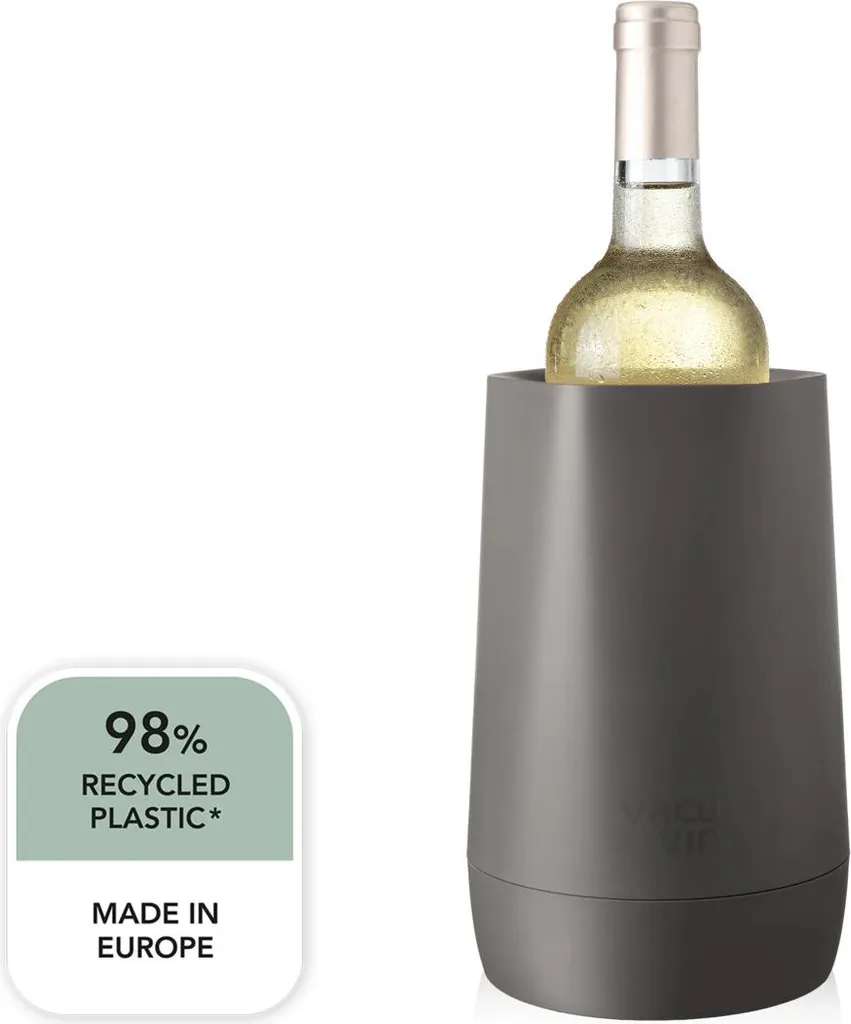 Refrigeratore Vino Vacu Vin Hexo Graphite - Design Moderno 2-in-1 - 5