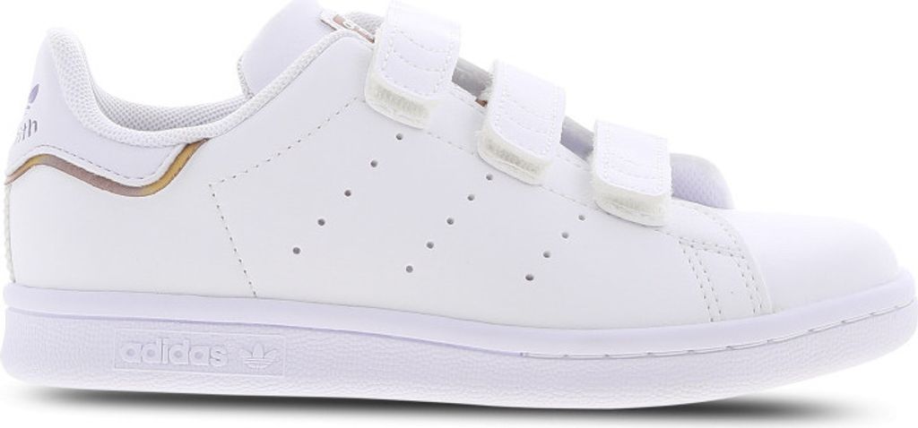 Adidas Originals Stan Smith White Bronze PS - Kinderschuh / Klettverschluss - EU 31