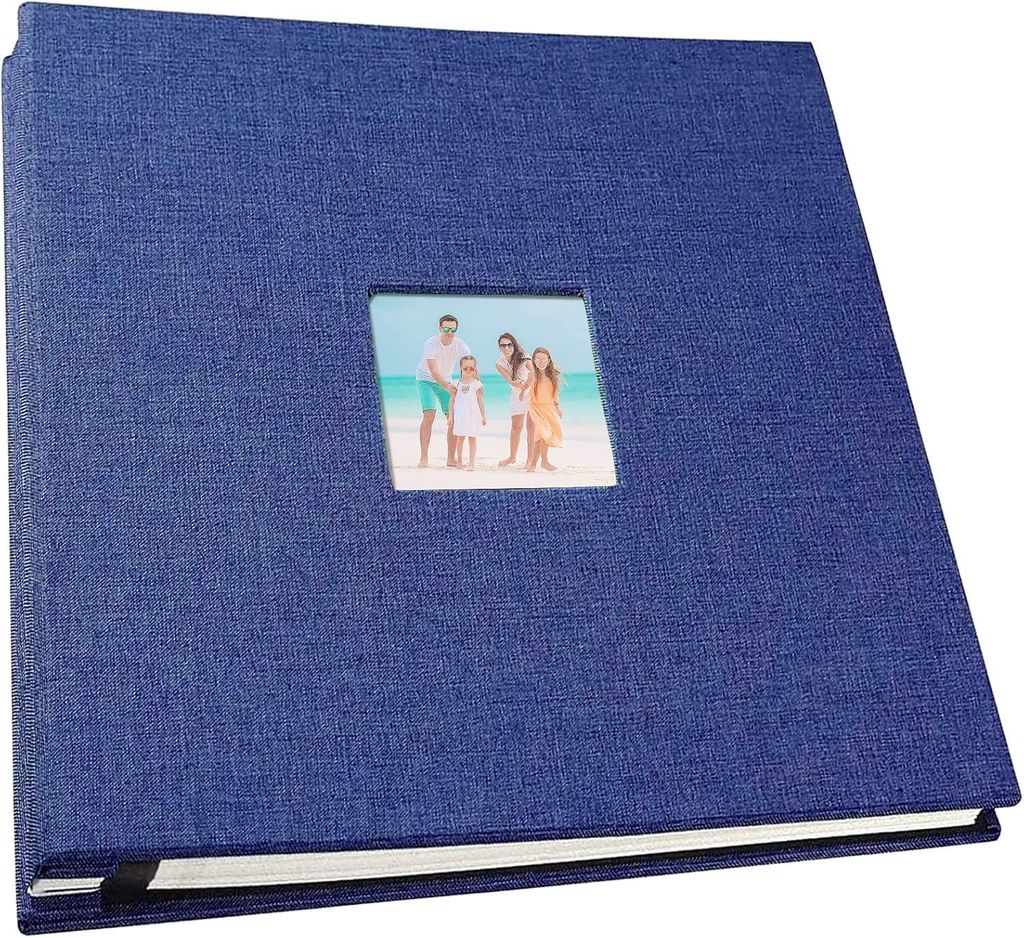 Album photo autocollant, dimensions 28x27 cm, couverture en Image du produit 