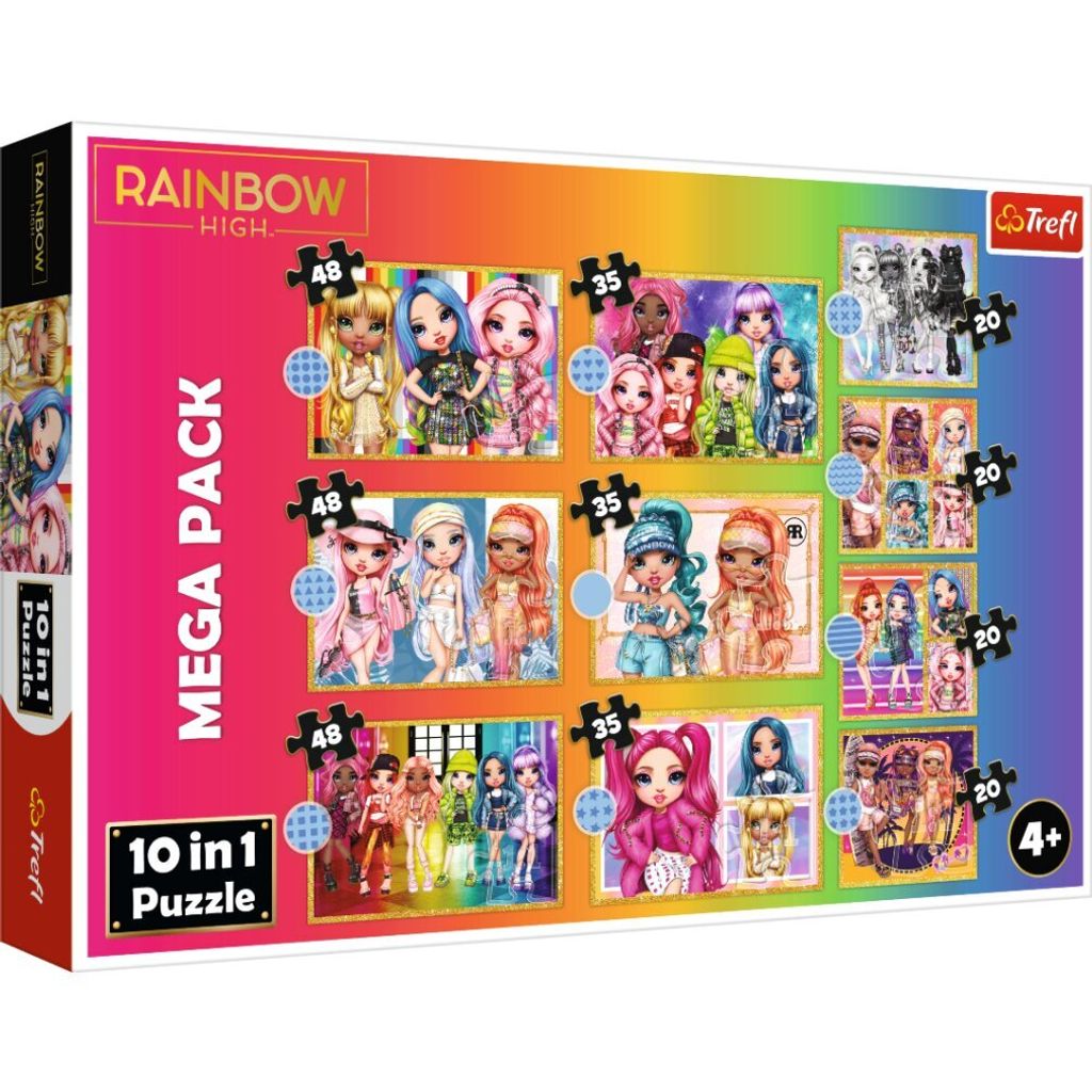 Trefl Rainbow High, 48 Stück(e), Cartoons, 4 Jahr(e) Produktbild 