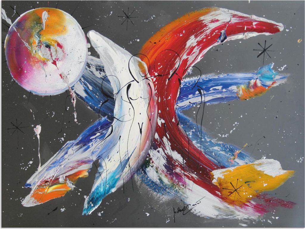 ARTland Wandbild Alu für Innen & Outdoor Familie Größe: 40x30 cm