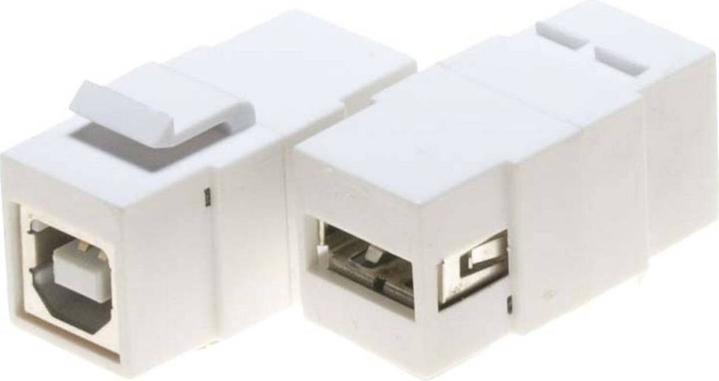 Lyndahl LKK0150WS Keystone USB 2.0 BF/AF Weiß