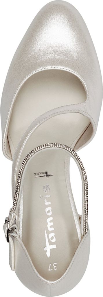 Tamaris Damen Pumps Riemchenpumps Strassbesatz Stiletto Produktbild 