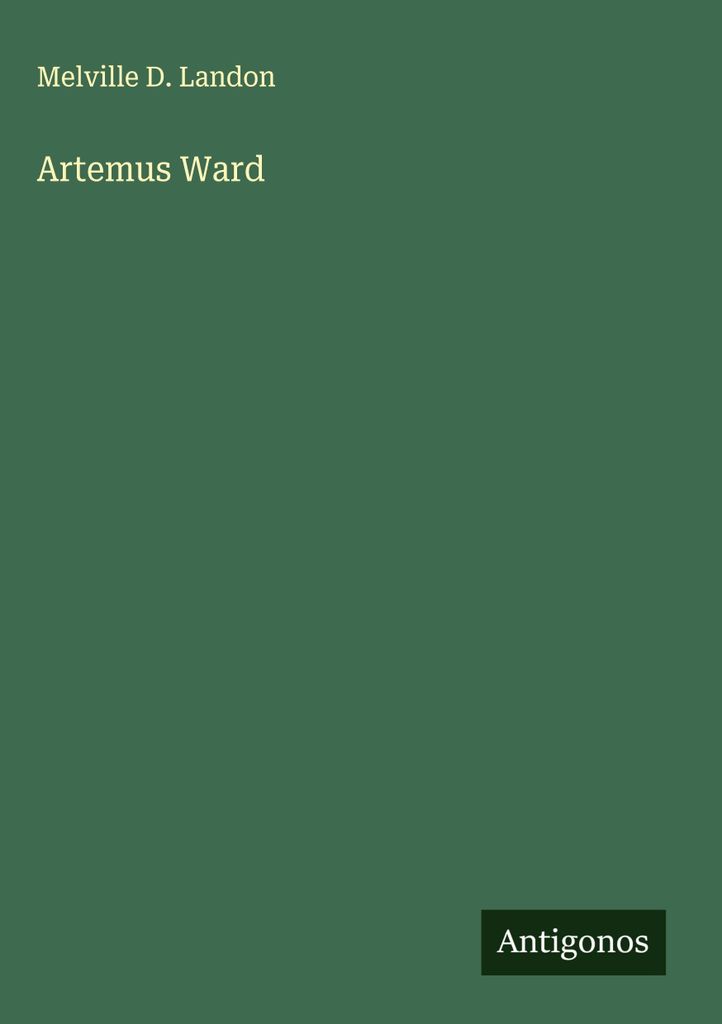 Artemus Ward