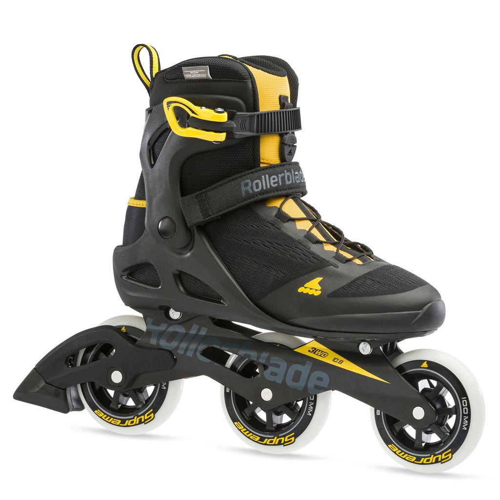 Rollerblade Inline-skates Macroblade 100 3WD (Schwarz/Safran Gelb) Inliner Roller-Skate 41
