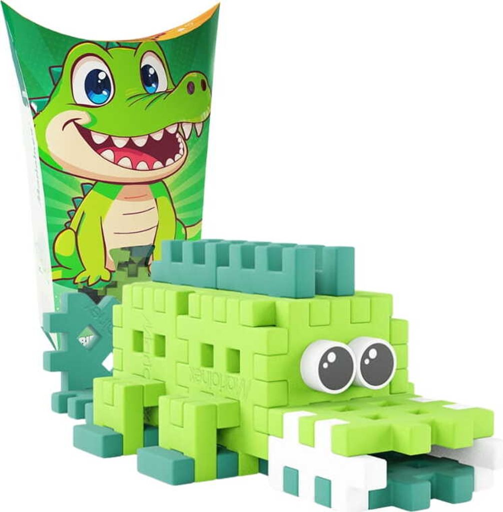 Mini PocketPets Krokodil-Waffelblöcke 06910 Produktbild 