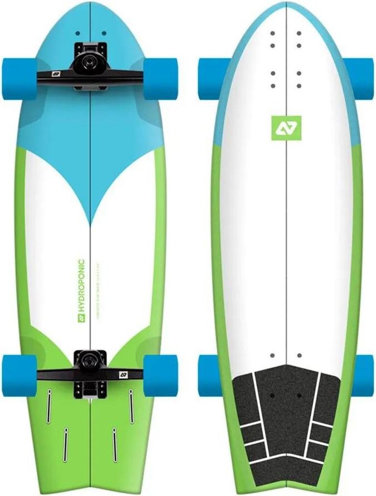 Hydroponic Fish 31.5 ́ ́ Surfskate Mehrfarbig 9.75 Inches Mehrfarbig 9.75 Inches