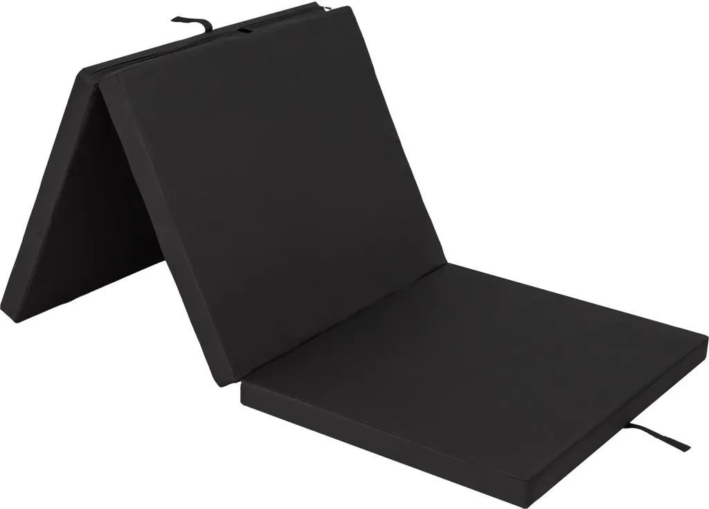 Matelas pliant Oxford lavable 195x80x6 cm pour couchage et entraînement