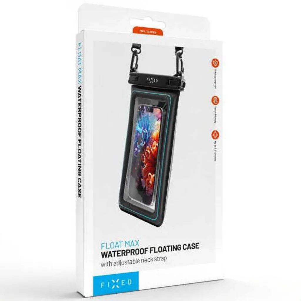 Housse étanche Fixed Float Max pour smartphone 7.5 pouces - Transparent - 11