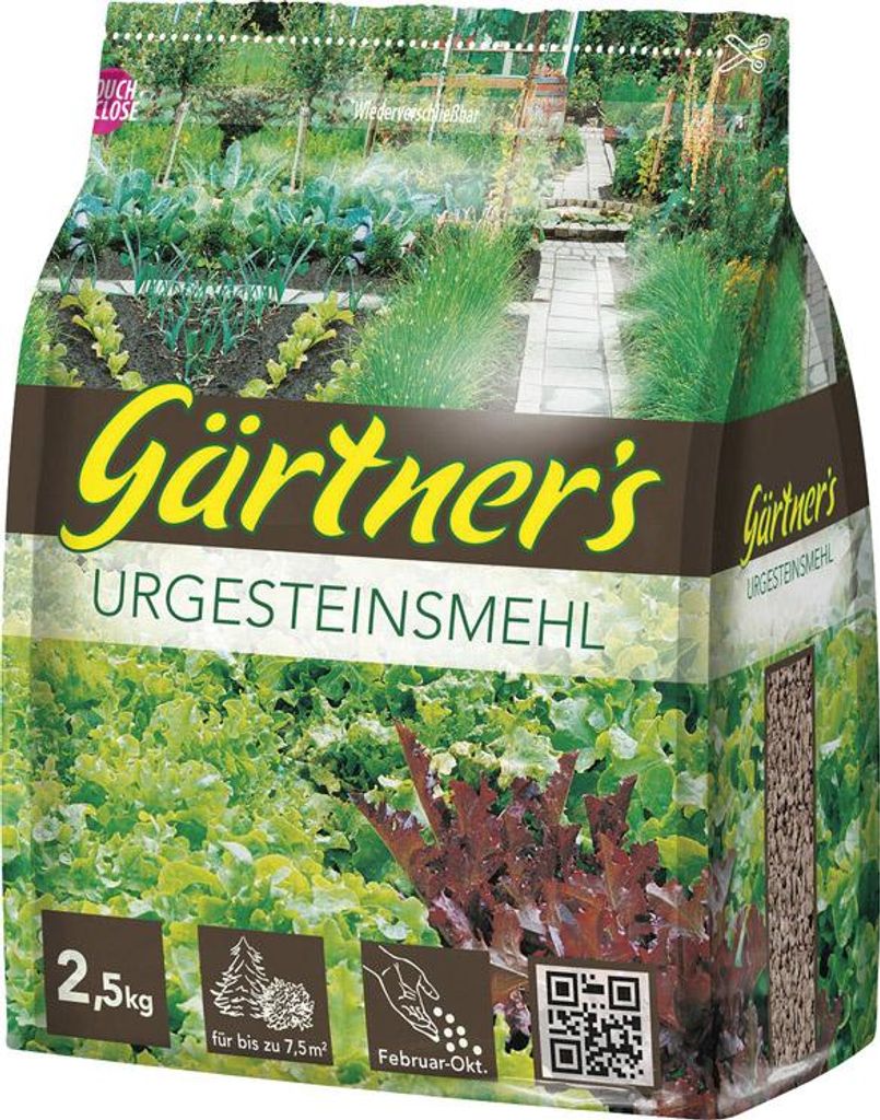 Gärtner´s Urgesteinsmehl2,5 kg Produktbild 