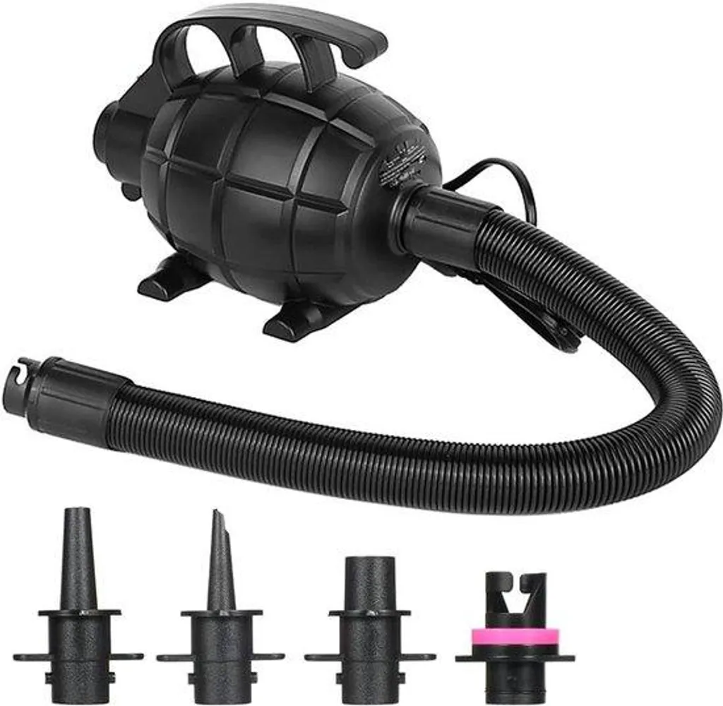 Compresseur d'air électrique portable 500W pour gonflage rapide de bateau