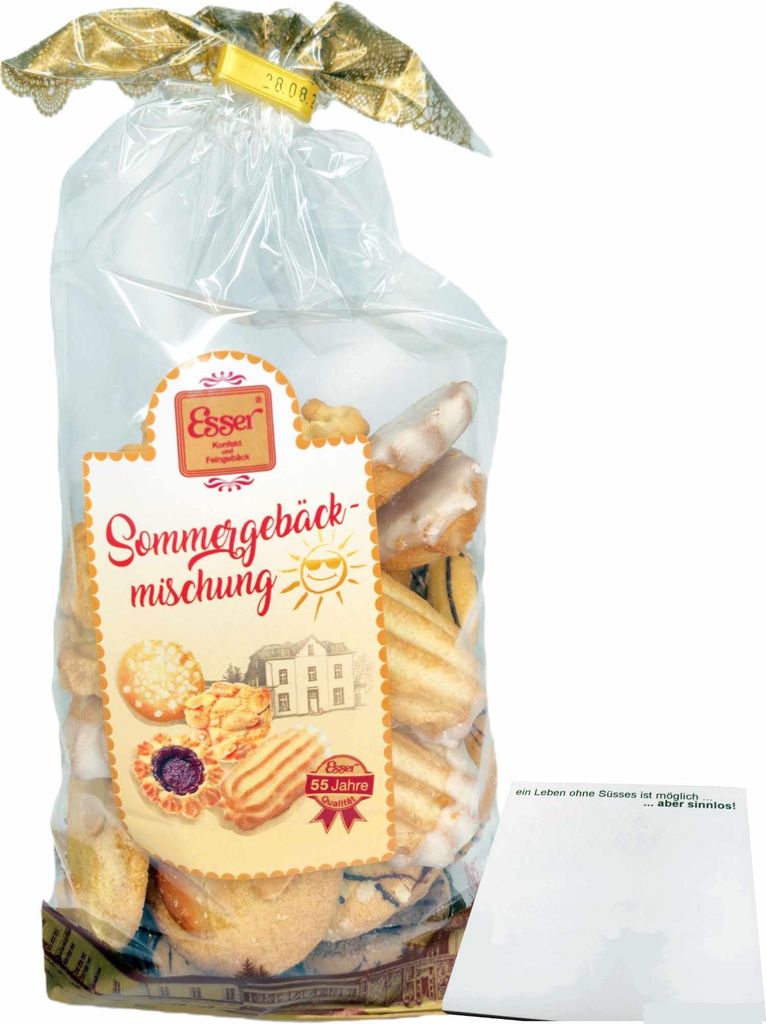 Esser Sommergebäckmischung (250g Beutel) + usy Block
