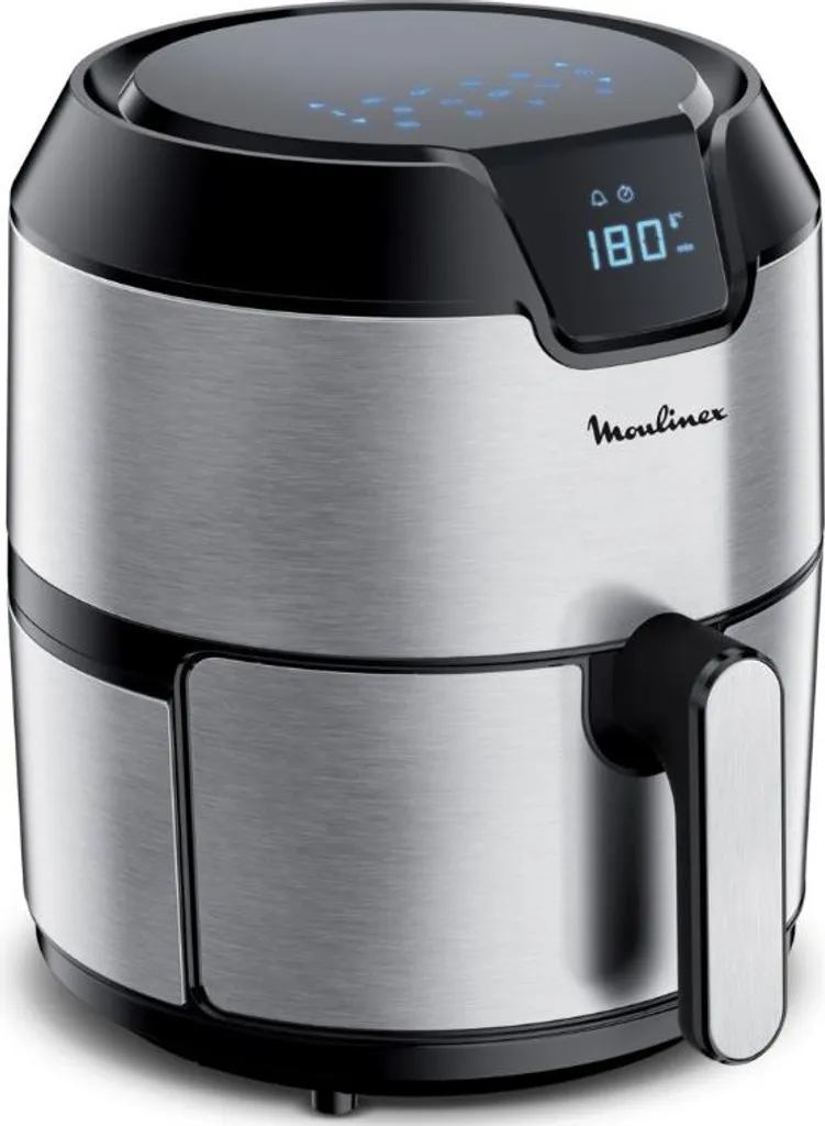 Moulinex Easy Fry Deluxe EZ401D10 Friteuse sans huile 1.2kg 1500W Inox