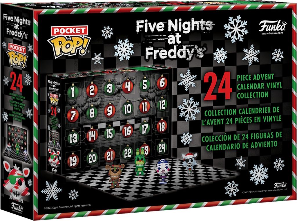 Five Nights at Freddy's Pocket POP! Adventskalender 2023 Produktbild 