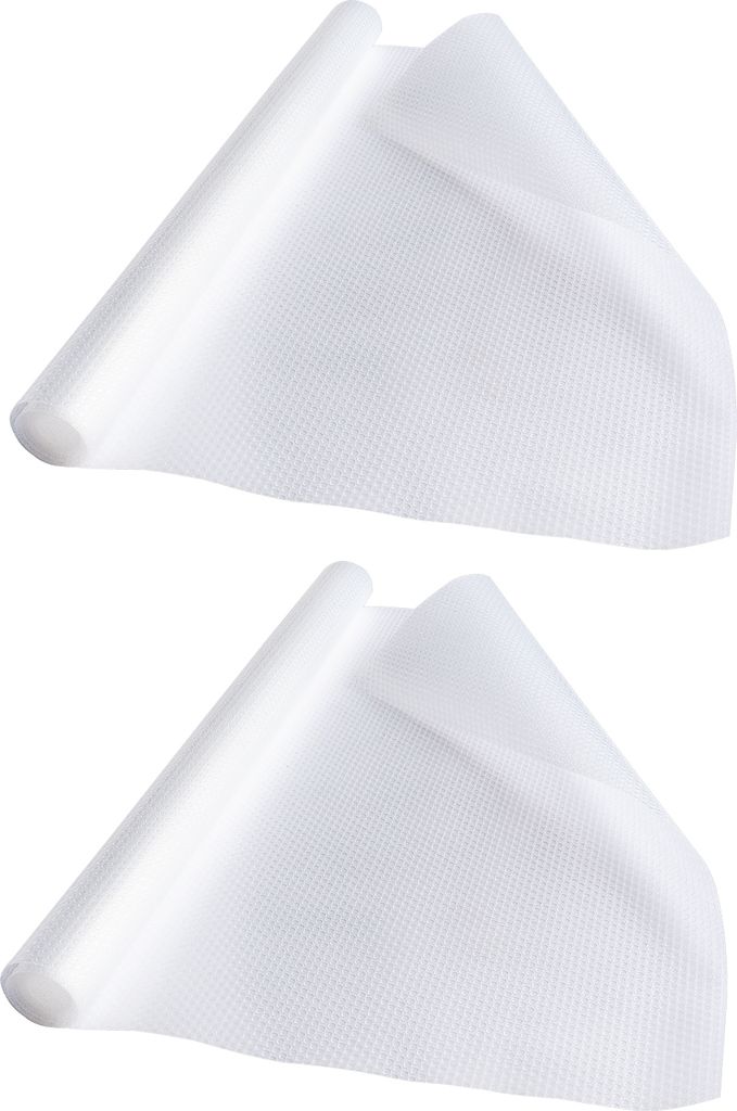 Schubladenmatten 2er Set - Transparent - 50 x 150 cm - Kunststoff