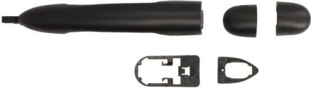 BLIC 6010-09-046402P Türgriff Vorne oder Hinten für RENAULT SCÉNIC II (JM0/1) Schwarz