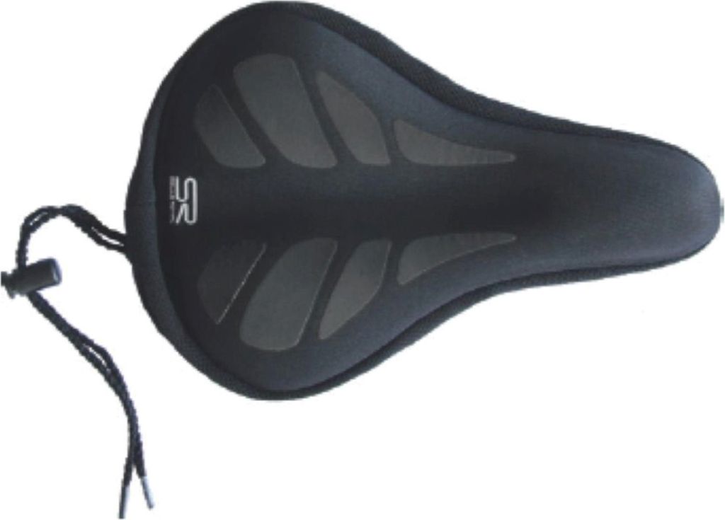 Selle Royal SCGM100A25800 Sattelüberzug Gel schwarz,Unisex,medium,285x195mm,ca.363g, schwarz
