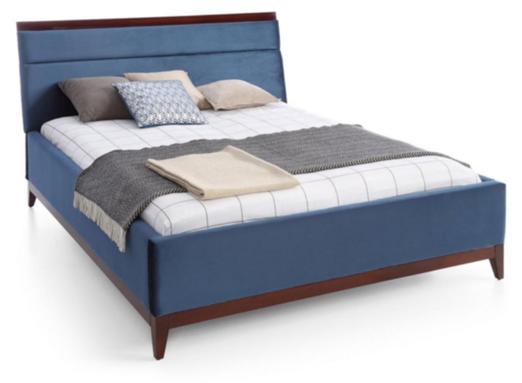 Luxus designer Hotel Bett TARANKO Polster Betten Textil Doppel Ehe Neu Bett VI