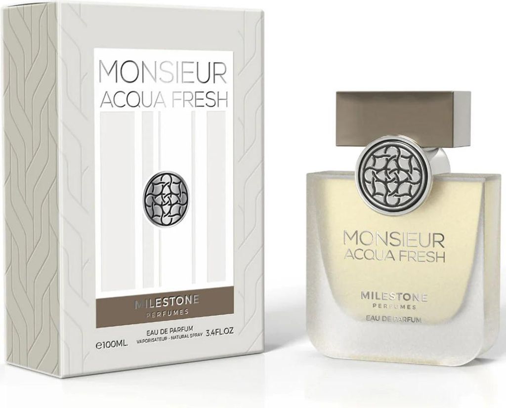 Milestone Monsieur Aqua Fresh Eau de Parfum 100ml