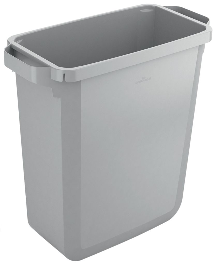 DURABLE Odpadkový koš DURABIN® ECO 60 obdelníkový, šedá, Obrázek produktu 