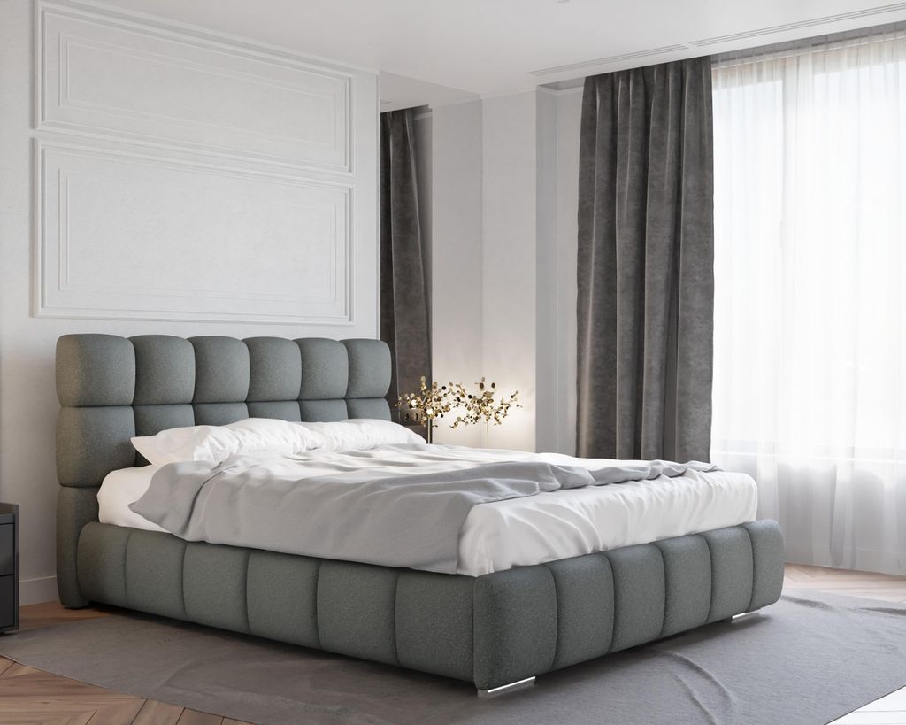 BLISS Polsterbett mit Bettkasten, ohne matratze Produktbild 