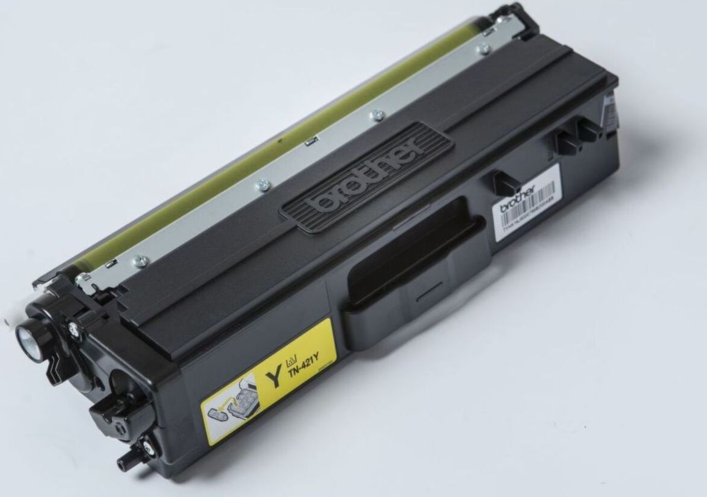 Brother Original Tonerkassette TN-421Y gelb (für Brother HL-L8260CDW, HL-L8360CDW, DCP-L8410CDW, MFC-L8690CDW, MFC-L8900CDW)