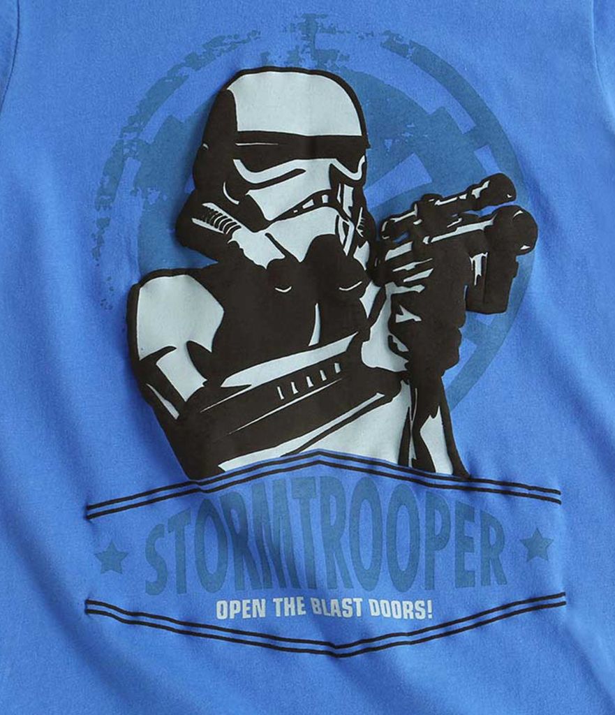 Star Wars-The Clone Wars T-Shirt blau (128|blau)