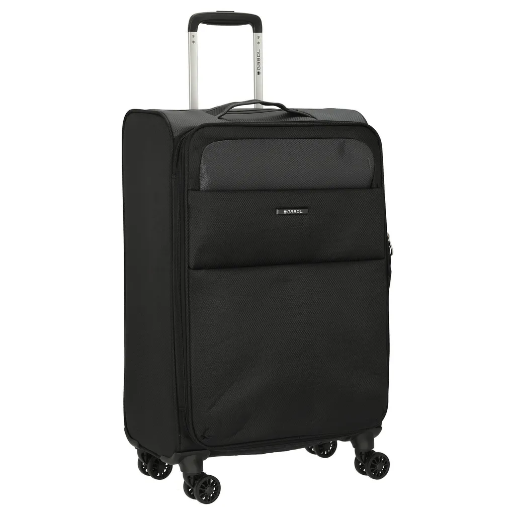 Valise Gabol Cloud 69 cm : Chariot à 4 roulettes robuste et spacieux
