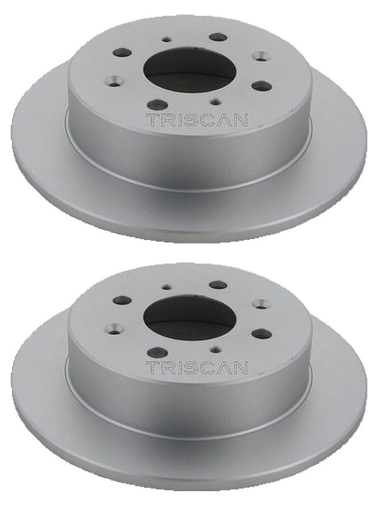 2 Bremsscheiben voll Ø 239 mm TRISCAN Bremsen-Expertise für u.a. HONDA JAZZ