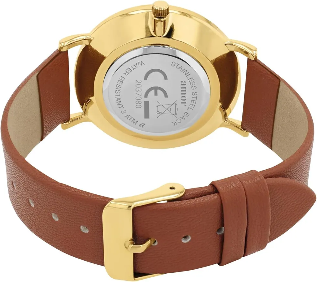 Seiko Orologio Analogico al Quarzo Donna con Cinturino in Acciaio Inossidabile SUR573P1