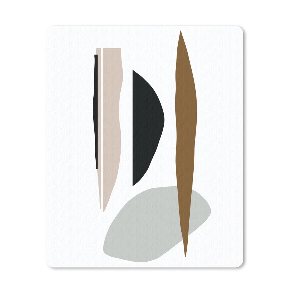 MuchoWow® Mauspad Mousepad Abstrakt - Pastell - Design Produktbild 