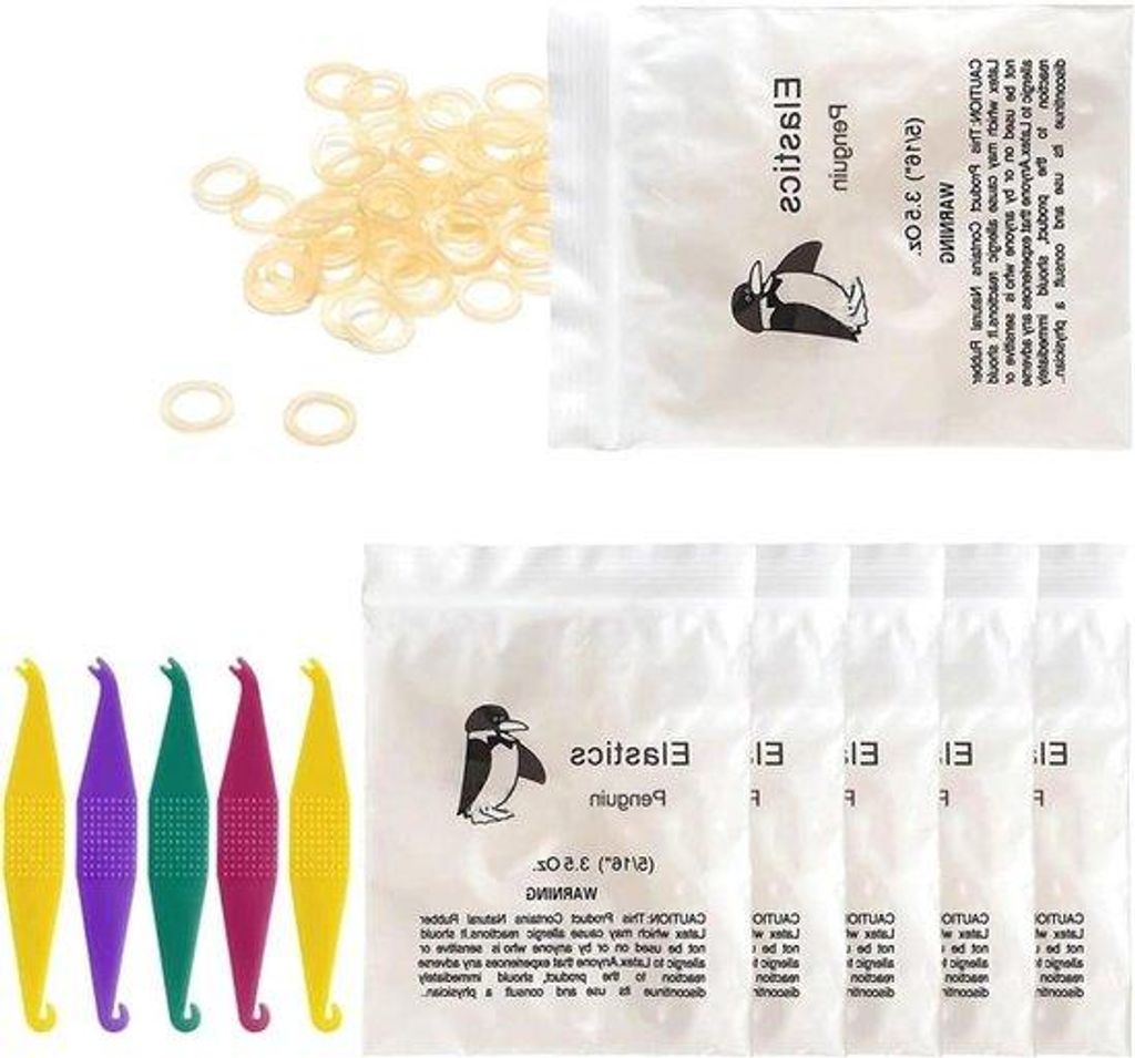 Sady ortodontických elastik, 500 kusů – gumičky s 5 Obrázek produktu 