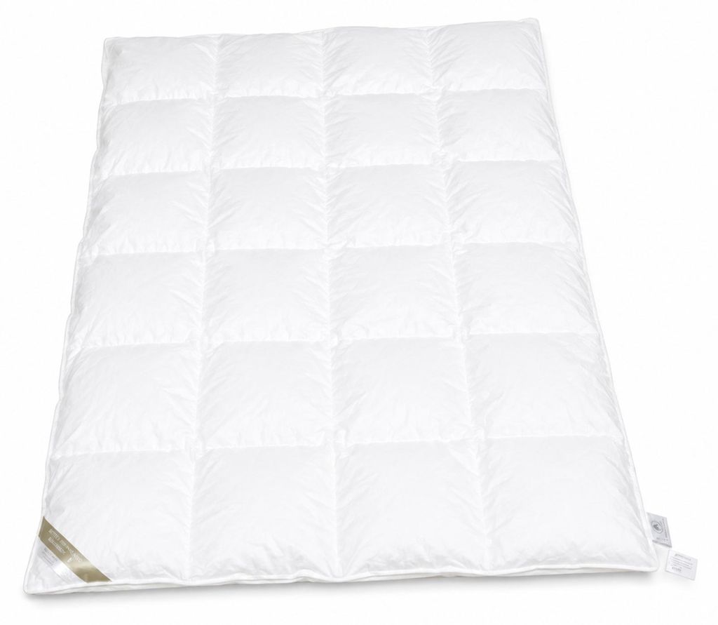 Hofmann Franken Daunenbett Daunendecke 4x6, 135x200   5 cm Produktbild 