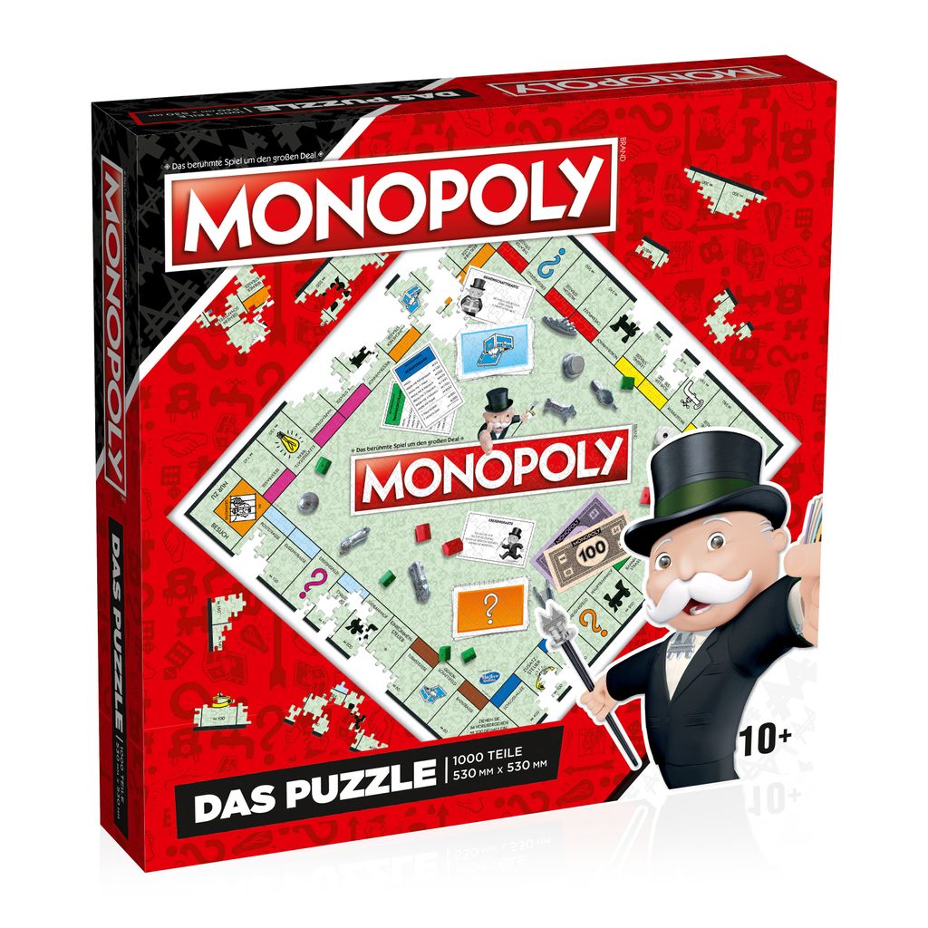 Winning Moves Puzzle Monopoly č. 9, 1000 dielikov 46912 Obrázok produktu 