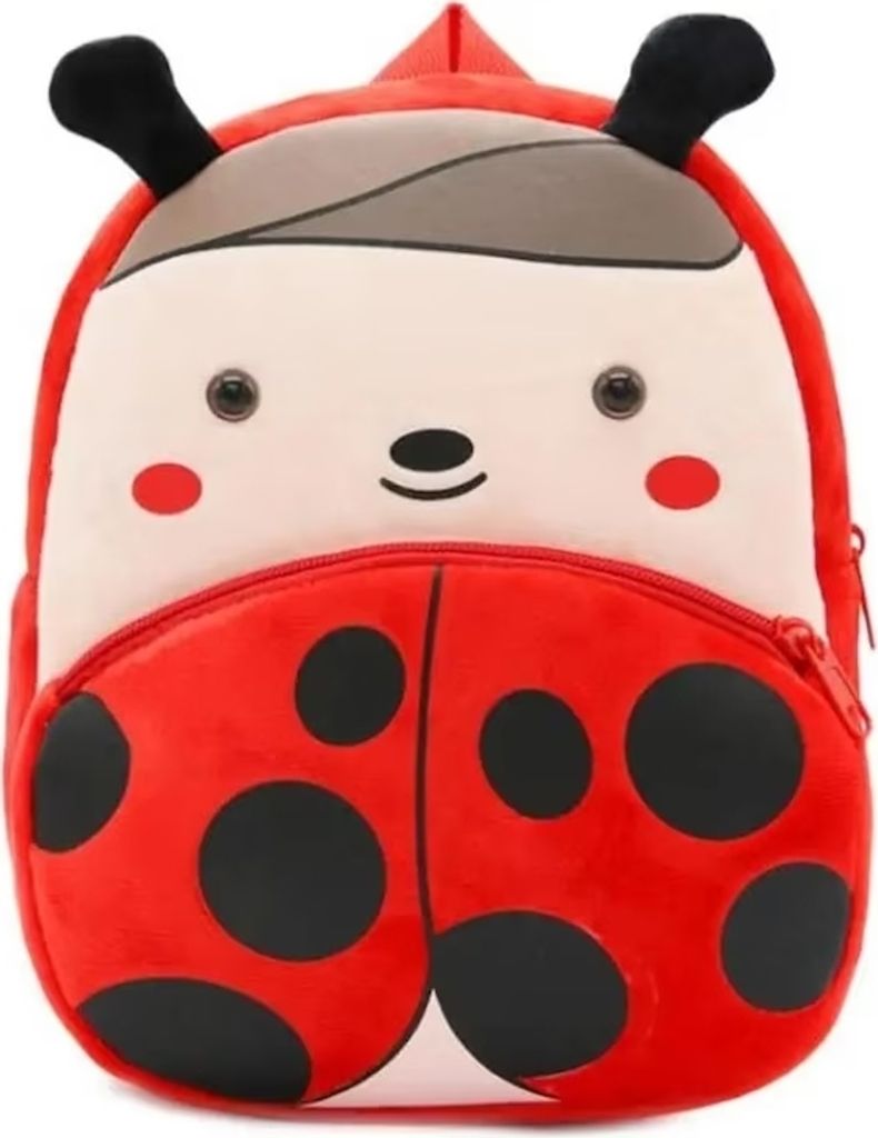 ASKSA Kinderrucksack Rucksack Kindergarten Mini Kinder Schulrucksack Tiere Kindergartentasche fuer Jungen Maedchen,Marienkaefer