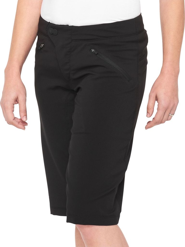 100% Ridecamp Damen Kurze Hose Gr.MD Schwarz