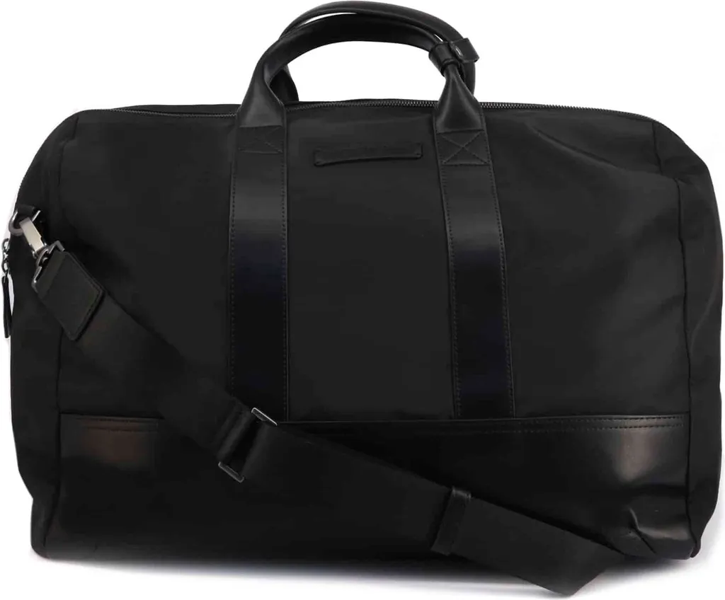 Voyagez Léger avec ce Sac de Voyage Emporio Armani Noir Multi-Poches