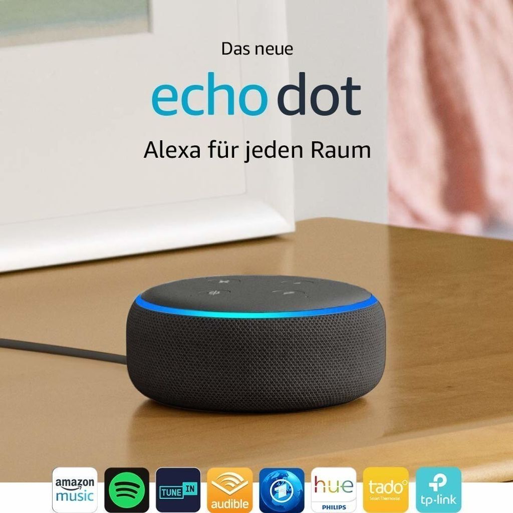 Amazon Echo Dot (3rd) Black DE Produktbild 3