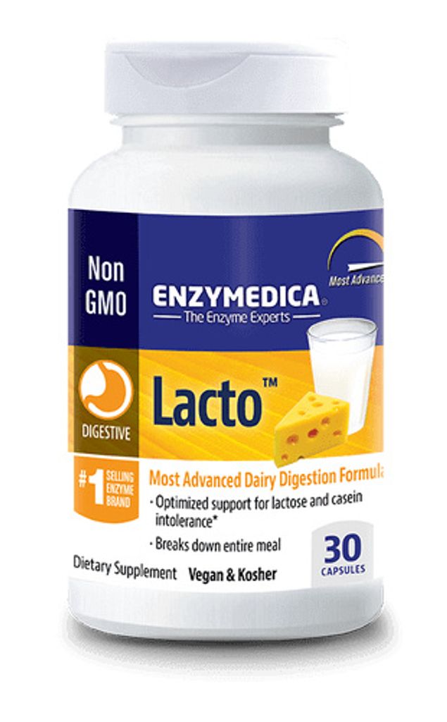 Doplněk stravy Enzymedica Lacto (30 kapslí) 8214 Obrázek produktu 