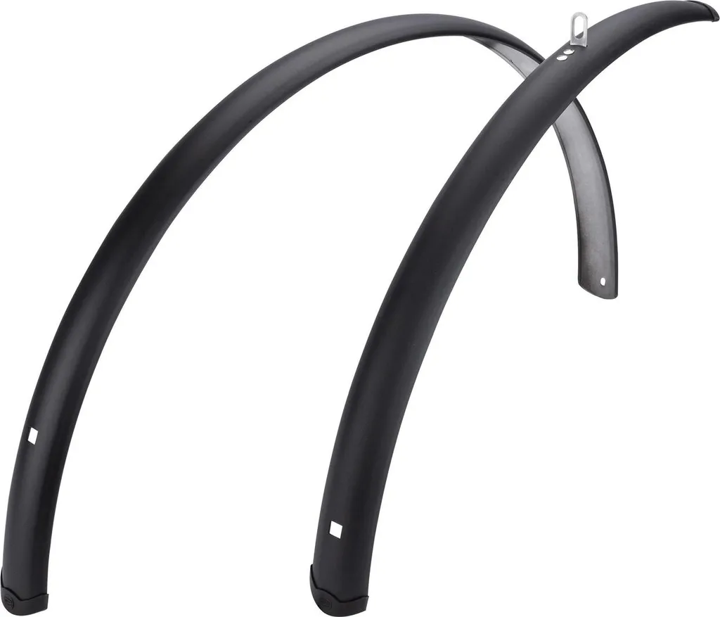 Paire de garde-boue vélo 28 pouces Contec Splash 45mm noir mat élégant
