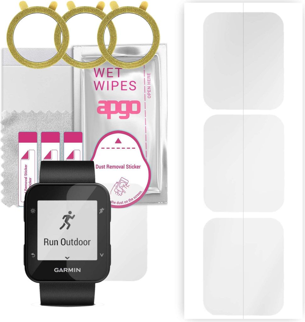 apgo 3 Stück Schutzfolie, klar, kompatibel mit Garmin Produktbild 
