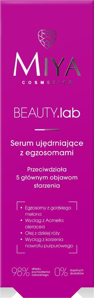Miya Beautylab Siero Rassodante Con Esosomi 30Ml Immagine del prodotto 