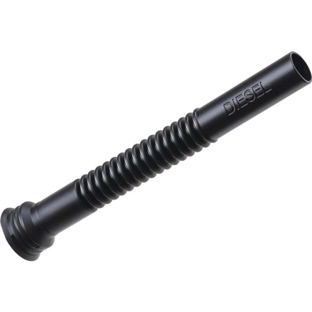 Auslaufrohr L.275mm flex.schwarz HÜNERSDORFF