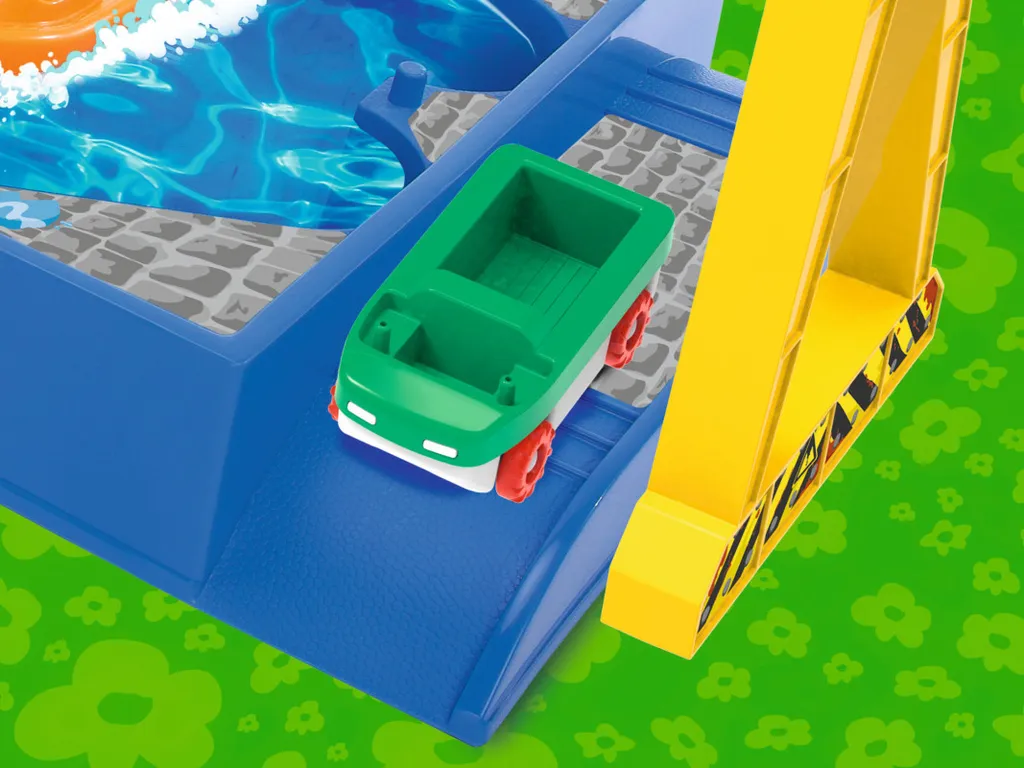 AquaPlay ContainerPort Set de Jeu avec Grue Pivotante et Écluse Mobile - 8